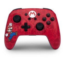 NNintendo Switch Pro Controller Lisanslı Super Mario Here We Go Mario Edition - Thumbnail