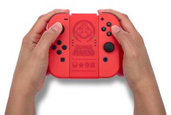 Nintendo Switch Joycon Comfort Grip Lisanslı Super Mario Red - Thumbnail