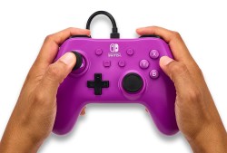 Nintendo Switch Oyun Kolu Kablolu Lisanslı Grape Purple - Thumbnail