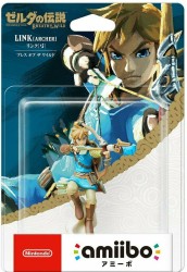 Nintendo Switch Zelda Breath of the Wild Amiibo Archer Link - Thumbnail