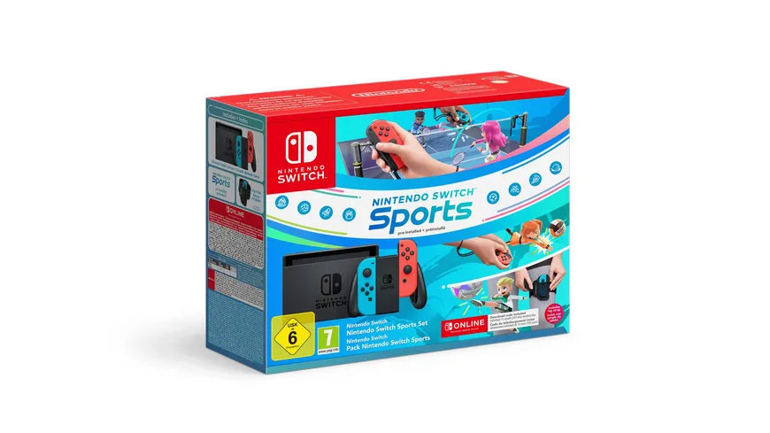 Nintendo Switch Konsol Sports Paketi ve 12 Ay Nintendo Switch Online Üyelik - Thumbnail