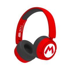 OTL Super Mario Logo Çocuk Bluetooth Kablosuz Kulaklık - Thumbnail