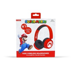 OTL Super Mario Logo Çocuk Bluetooth Kablosuz Kulaklık - Thumbnail