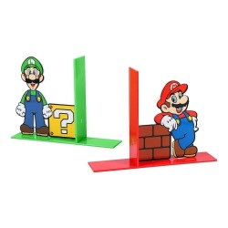 Paladone Super Mario Luigi Bookends Mario Luigi Motifli Kitaplık - Thumbnail