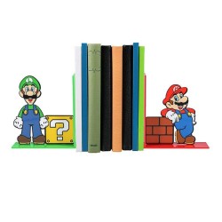 Paladone Super Mario Luigi Bookends Mario Luigi Motifli Kitaplık - Thumbnail