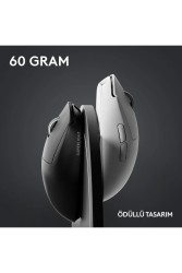 G PRO X SUPERLIGHT 2 Hafif HERO 2 Sensör 32.000 DPI LIGHTSPEED Kablosuz Oyuncu Mouse - Beyaz - Thumbnail