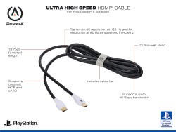 PowerA PlayStation 5 High Speed HDMI Kablo - Thumbnail