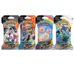 Pokemon TCG Sun and Moon Cosmic Eclipse Booster Pack Kart Seti 10'lu - Thumbnail