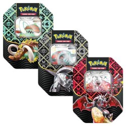 Pokemon Trading Card Game Paldean Fates 4 Booster Tin - Thumbnail