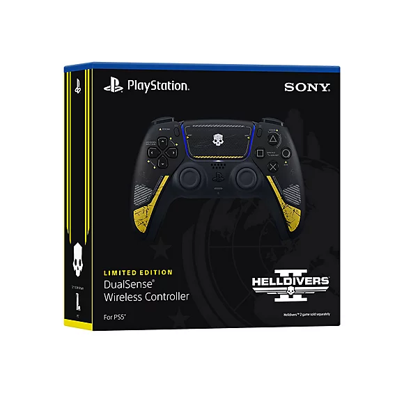 Sony PlayStation 5 DualSense Wireless Controller Helldivers 2 Limited Edition Bilkom Güvencesiyle - Thumbnail