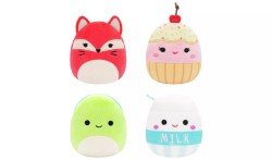 Squishmallows Micromallows 4lü Peluş Paket Melly the Milk - Thumbnail