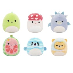 Squishmallows Micromallows 6lı Peluş Paket Danny the Dinosaur - Thumbnail