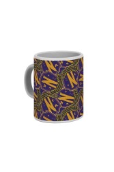 Wednesday Nevermore Pattern Sublimaticmation Mug - Thumbnail