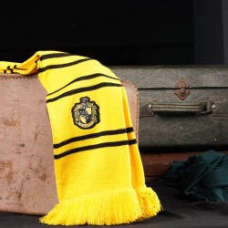 Hufflepuff Atkı 18×170 Cm Lisanslı Örme Akrilik - Thumbnail