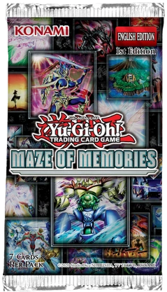 Yugioh Trading Card Game Maze Of Memories Booster Pack Yu Gi Oh Oyun